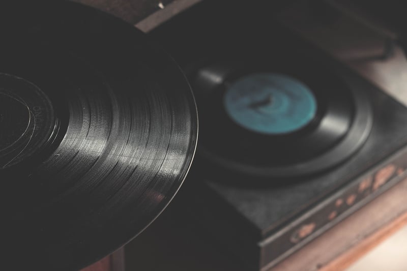 Vinyl Record Wall Clock